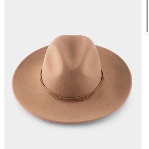 Wyeth Tan Wool Floppy Hat